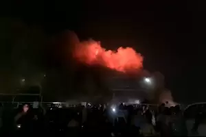 Se produjo un incendio en una boda, hasta ahora hay 100 muertos y 150 heridos