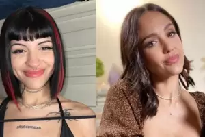 Cazzu se emocion� con el inesperado mensaje que le dedic� Jessica Alba: "Sos una Leyenda"