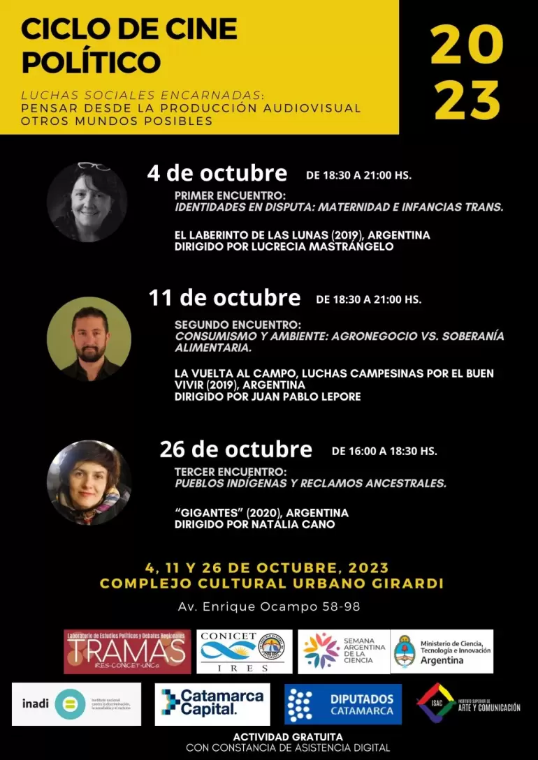 ciclo de películas políticas