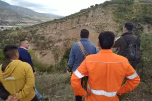 Activan la gestin de riesgo: van a "descomprimir" la zona del cerro afectada para evitar otro derrumbe