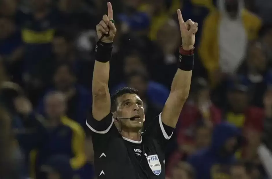 Andr�s Merlos, el �rbitro del Supercl�sico