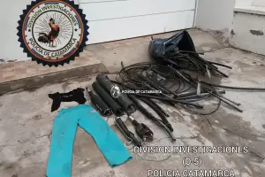 Policas secuestran elementos en el sur de la Capital