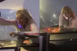 Crdoba: Persigui a tres jvenes a alta velocidad y se tir sobre su auto