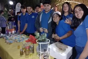 Exitosa muestra de los alumnos de Saujil en la Expo Tecnolgica