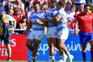 Los Pumas golearon a Chile y suean con la clasificacin a cuartos de final