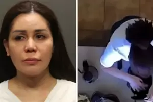 Intent envenenar a su marido, pero la captaron las cmaras de seguridad