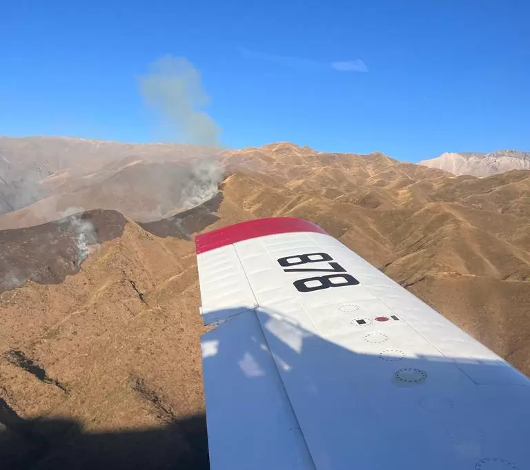 incendio rodeo avion 3