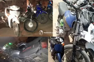 Secuestran una camioneta y ocho motos en Tinogasta