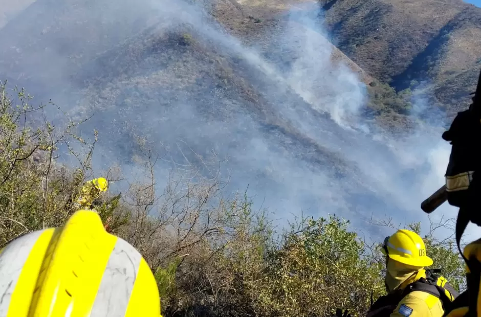 Incendio en El Rodeo