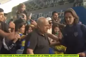 Boca lleg a Brasil para jugarse el todo o nada en la revancha de las semifinales ante Palmeiras