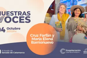 Mara Elena Barrionuevo y Cruz Farfn llegan a Nuestras Voces