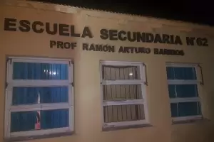 Otra vez un establecimiento escolar fue blanco de la inseguridad