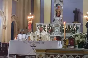 La comunidad franciscana celebr a su Santo Patrono
