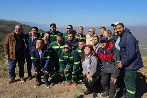 Se complet la apertura de la traza de la ruta que conecta Amadores con Alijiln