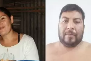 Un hombre huy despus de matar a su pareja a pualadas en frente de sus cuatro hijos