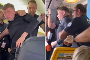 Un piloto tuvo que aterrizar de emergencia para echar a un pasajero problemtico del avin