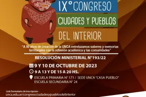 El lunes comienza el IX Congreso de Ciudades y Pueblos del Interior