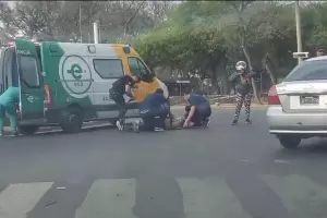 Una motociclista result herida tras chocar contra una bicicleta en Valle Viejo