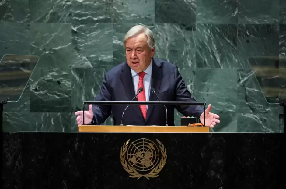 Antonio Guterres, secretario general de la ONU