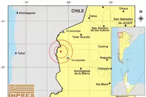 Se registr un temblor durante la madrugada en Catamarca