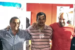 Dirigentes radicales se reunieron con el candidato a senador Ricardo Olveira