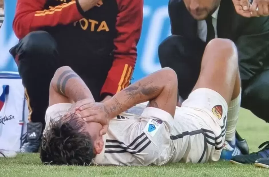 Lesin, llanto y alarma por Dybala