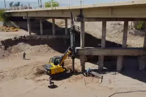 Puente de Sumalao: iniciaron los trabajos de reparacin