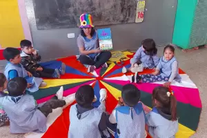 Jardines de Infantes celebraron el mes de la Primavera con una Gran Kermes Literaria