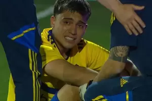 La peor noticia para Boca: el Changuito Zeballos sufri la rotura de ligamentos cruzados