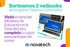 Educacin sortear 2 netbooks entre alumnos y docentes que visiten la Feria del Libro