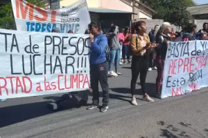 Protesta en Ruta 38: nuevo pedido por la liberacin de las detenidas