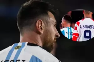 Messi sobre el futbolista de Paraguay que lo escupi: "No s quin es el chico este"