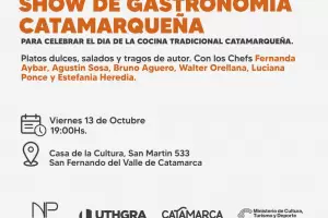 Show de gastronoma catamarquea por el da de la cocina tradicional