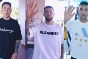 El saludo de la Seleccin argentina en el Da de la Madre