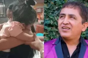 Catalina, la hija de Huguito Flores, fue dada de alta: el reencuentro con su hermana