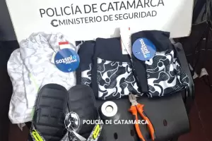 Aprehendieron a una mujer que intent robar en un local de ropa