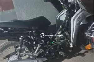 La polica recuper una motocicleta requerida por la Justicia