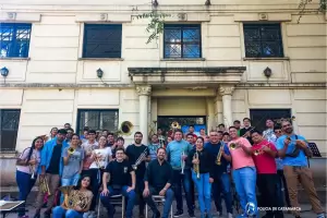 La banda de msica policial particip en el "Cuarto Encuentro de Instrumentos de viento en bronce" en Tucumn