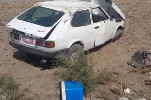 Una mujer result herida tras un accidente en Capayn