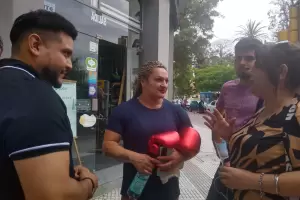 El da que la "Locomotora" Oliveras visit Catamarca y dej un mensaje de superacin