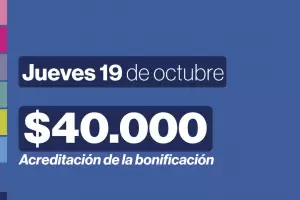 Administraci�n P�blica: ma�ana se paga el bono de $40 mil