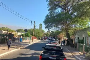 En Santa Mara, Agricultores cortan la ruta 40 en reclamo de agua para riego