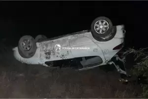 Dos personas resultaron lesionadas tras un siniestro vial