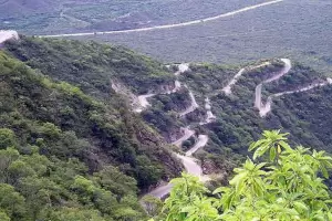 Solicitan precaucin por Hctor Jos Barrionuevo, peregrino que transita por la Cuesta del Totoral