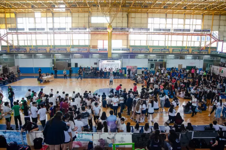 Intercolegial. (Foto: Gustavo Roldn/ Diario La Unin)