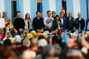 Bullrich cerr� su campa�a con Macri y Larreta: "Me preocupan las ideas de Milei, son peligrosas"