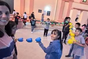 Nios andalgalenses se unieron a la oracin por la paz en el mundo y por nuestra Patria