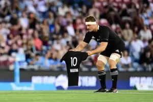 Los All Blacks recordaron su homenaje a Maradona en la previa del partido ante Los Pumas