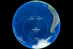 Punto Nemo: el cementerio de naves espaciales en el oc�ano Pac�fico