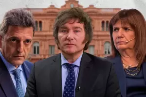 Massa y Bullrich se disputan un lugar en el balotaje contra Milei